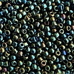 Round #11 Metallic Iris Green/Brown