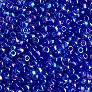 Round #11 Transparent Rainbow Cobalt