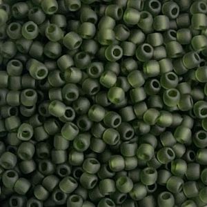Round #11 Transparent – Frosted Olivine