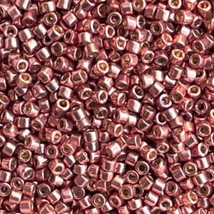 Delica Bead Duracoat Galvanized Dk Coral
