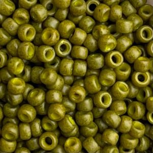 Round #8 Semi Glazed Olive
