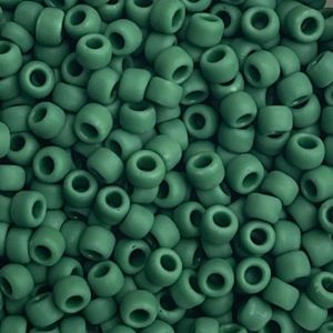 Round #8 Opaque-Frosted Pine Green
