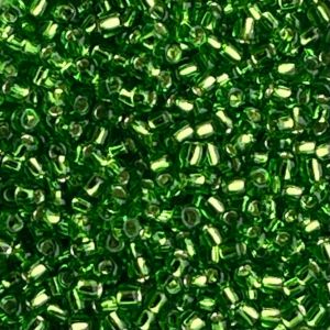 Round #11 Silver-Lined Peridot