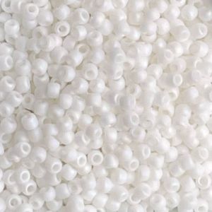 Round #11 Opaque Pastel Frosted Rainbow White