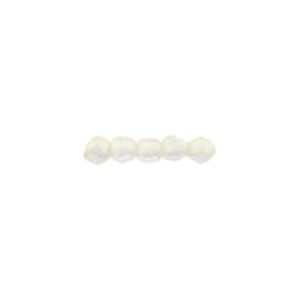 FirePolish 2mm Sueded Gold Crystal 50bds/str