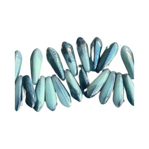 Dagger 3mm Ultra Luster Turquoise Blue 100bds