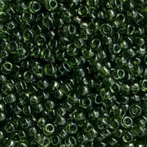 Rocalla Miyuki #11 Transperent Olive Green