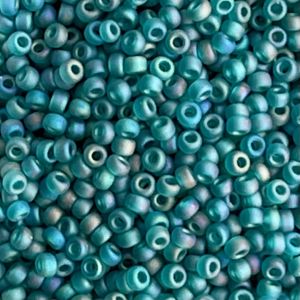 Rocalla Miyuki #11 Matte Transparent Teal Ab