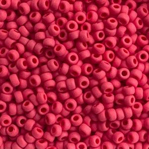 Rocalla Miyuki #11 Matte Opaque Red