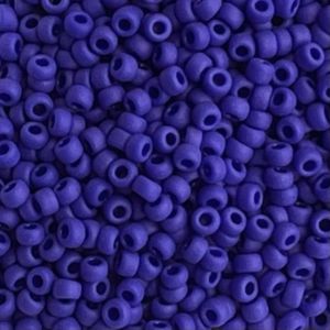 Rocalla Miyuki #11 Matte Opaque Cobalt