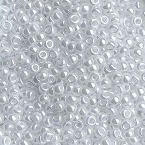 Rocalla Miyuki #11 Opaque White Pearl Ceylon