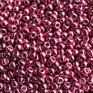 Rocalla Miyuki #11 Duracoat Galvanized Hot Pink