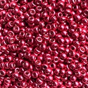 Rocalla Miyuki #11 Duracoat Galvanized Lt Cranberry