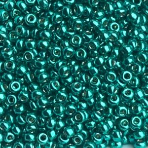 Rocalla Miyuki #11 Duracoat Galvanized Dk Aqua Green