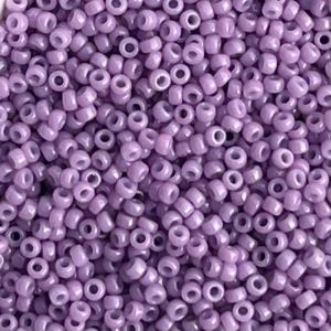 Rocalla Miyuki #15 Duracoat Opaque Dyed Lilac