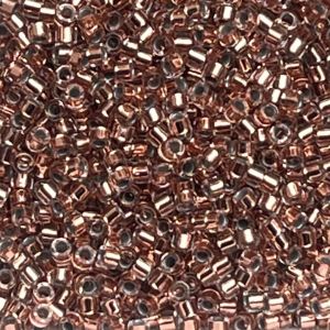 Delica Bead Copper Lined Crystal