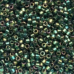 Delica Bead Emerald Gold Luster