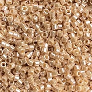 Delica Bead Opaque Pear Luster