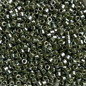 Delica Bead Opaque Avocado Luster