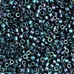 Delica Bead Matte Metallic Blue Iris