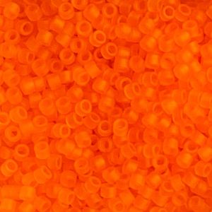 Delica Bead Matte Transparent Orange