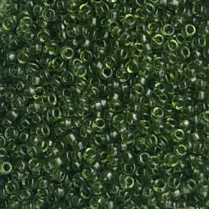 Rocalla Miyuki #15 Transparent Olive Green