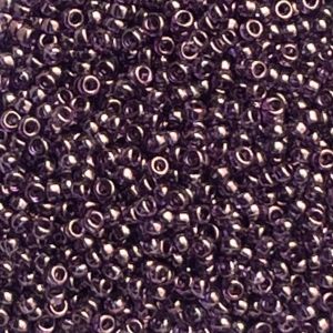 Rocalla Miyuki #15 Transparent Luster Violet Gold