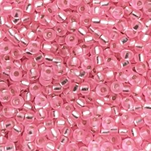 Rocalla Miyuki #11 SilverLined Pink