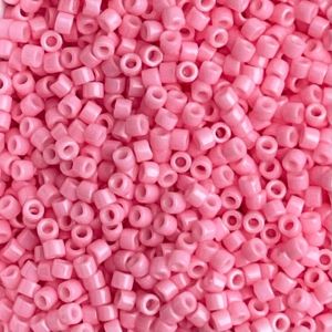 Delica Bead Duracoat Opaque Dyed Pink Ceylon