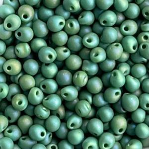 Drop 2.8mm Opaque Matte Green AB