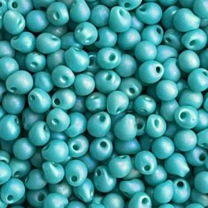 Drop 2.8mm Opaque Matte Lt. Turquoise AB