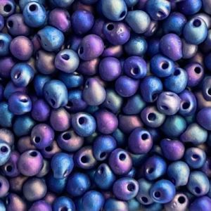 Drop 2.8mm Opaque Matte Cobalt Blue AB