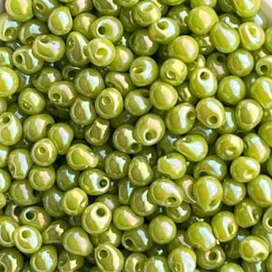 Drop 2.8mm Opaque Lime AB