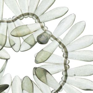 Dagger 5x16mm Crystal Green Lustre 50bds/str
