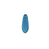 Dagger 3x11mm Transparent Matte Capri Blue 100bds/str
