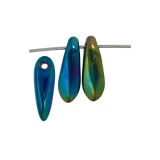 Dagger 3x11mm Iris Green 100bds/str