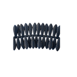 Dagger 5x16mm Laser Etched Grey – Dk. Blue 25bds/str