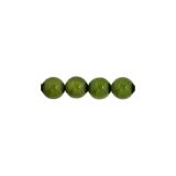 Round Bead 8mm Amazonian Green 22bds/str