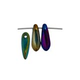 Dagger 3x11mm Iris Blue 100bds/str