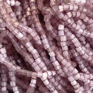 Czech Seed Beads 10/0 2Cut Satin Brown Solgel