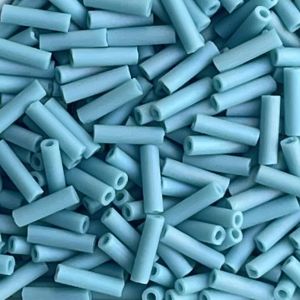 Bugle 2(6MM) Matte Opaque Turquoise