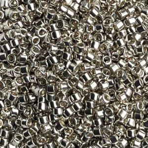 Delica Bead Galvanized Silver