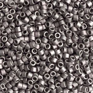 Delica Bead Matte Metallic Silver