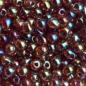 Drop 3.4mm Transparent Topaz AB