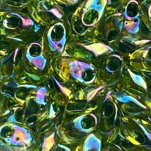 Long Magatama Green Chartreuse AB