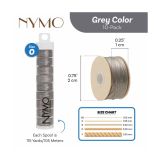 Nymo 0 Gray Bobina x 105mts
