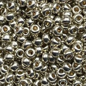 Rocalla Miyuki #8 Duracoat Galvanized Silver