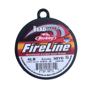 4 LB FireLine Smoke Gray 4 LB x 50 YRD