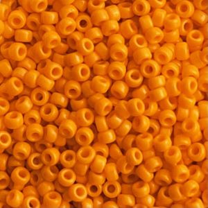 Rocalla Miyuki #11 Opaque Mandarin Orange
