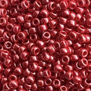 Rocalla Miyuki #11 Luster Opaque Red